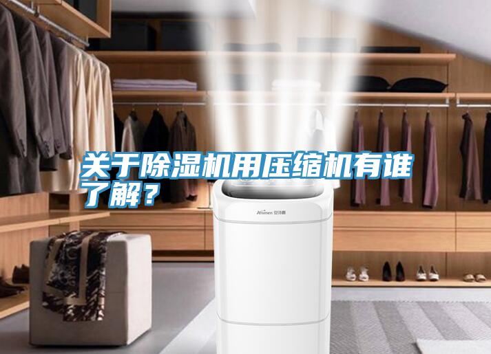 关于猫咪成人官网用压缩机有谁了解？