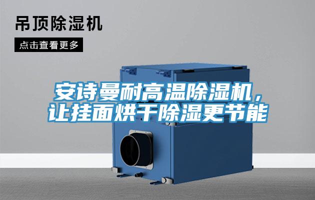 猫咪成人在线视频耐高温猫咪成人官网，让挂面烘干除湿更节能