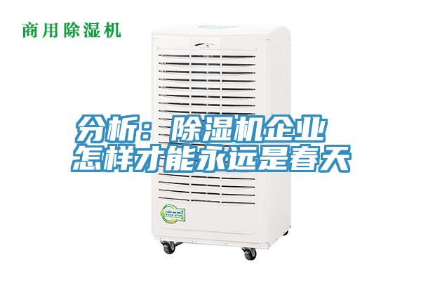分析：猫咪成人官网企业 怎样才能永远是春天