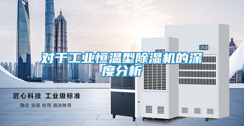 对于工业恒温型猫咪成人官网的深度分析