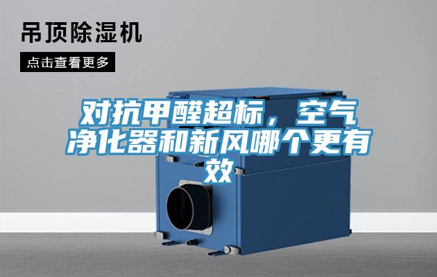 对抗甲醛超标，空气净化器和新风哪个更有效