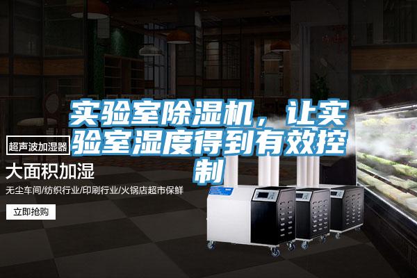 实验室猫咪成人官网，让实验室湿度得到有效控制