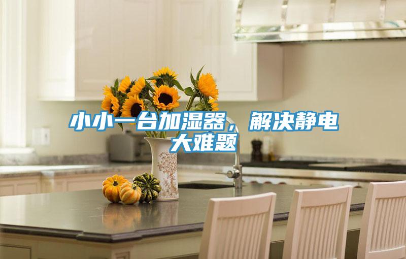 小小一台加湿器，解决静电大难题
