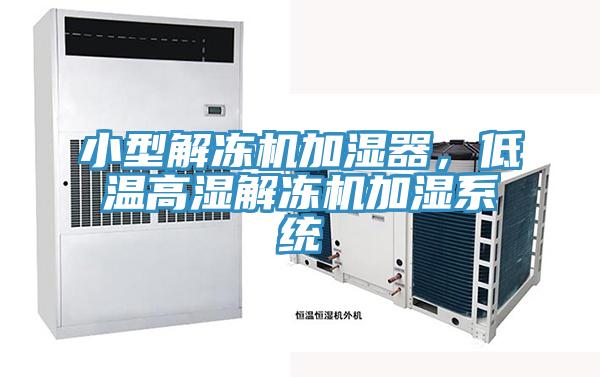 小型解冻机加湿器，低温高湿解冻机加湿系统