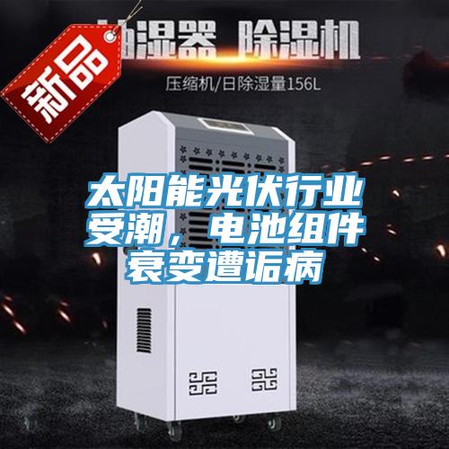 太阳能光伏行业受潮，电池组件衰变遭诟病