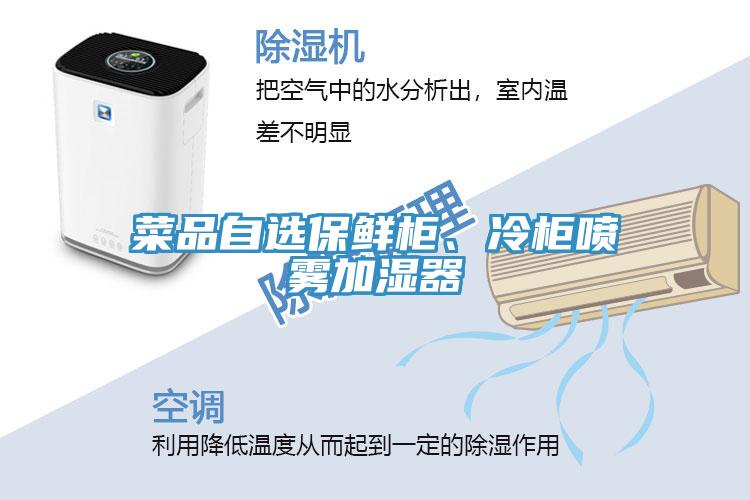 菜品自选保鲜柜、冷柜喷雾加湿器