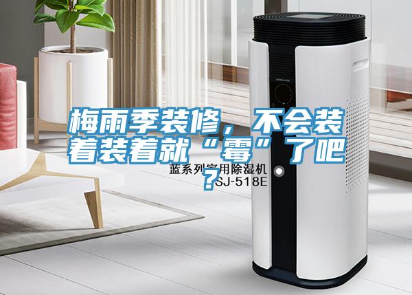 梅雨季装修，不会装着装着就“霉”了吧？