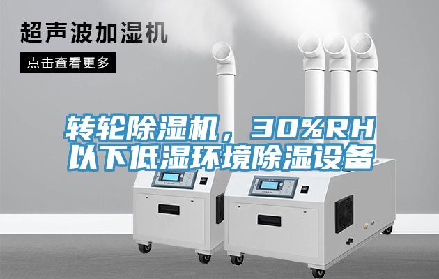 转轮猫咪成人官网，30%RH以下低湿环境除湿设备