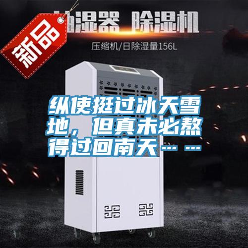 纵使挺过冰天雪地，但真未必熬得过回南天……