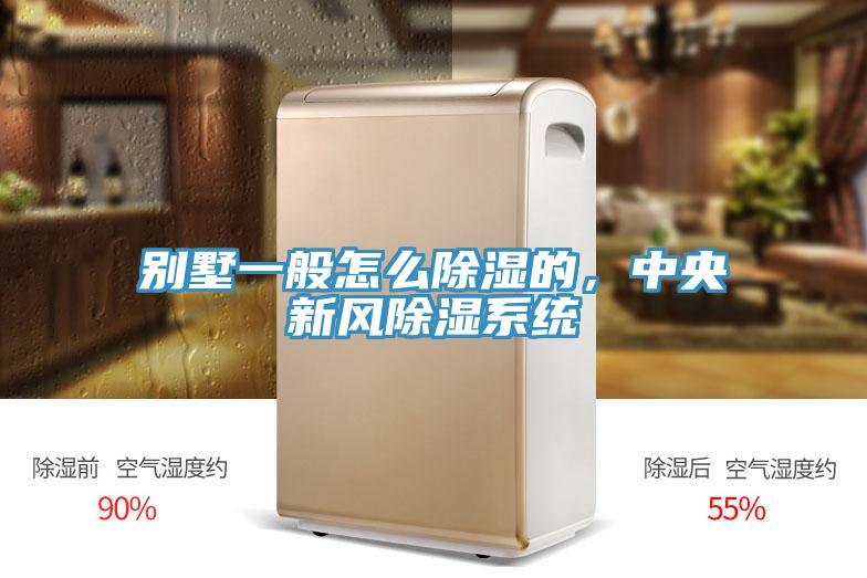 别墅一般怎么除湿的，中央新风除湿系统