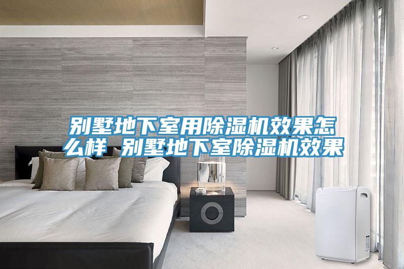 别墅地下室用猫咪成人官网效果怎么样 别墅地下室猫咪成人官网效果
