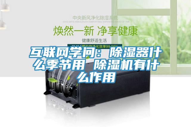 互联网学问：除湿器什么季节用 猫咪成人官网有什么作用