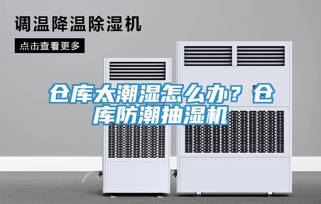 仓库太潮湿怎么办？仓库防潮抽湿机