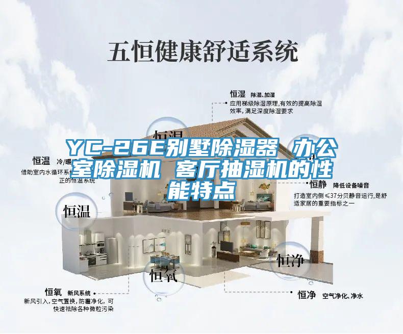 YC-26E别墅除湿器 办公室猫咪成人官网 客厅抽湿机的性能特点