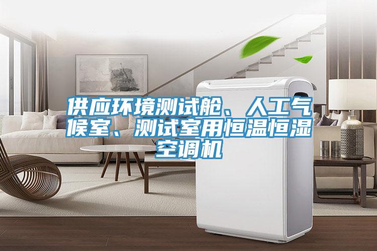供应环境测试舱、人工气候室、测试室用恒温恒湿空调机