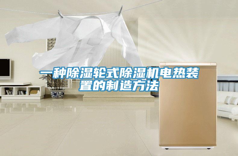 一种除湿轮式猫咪成人官网电热装置的制造方法