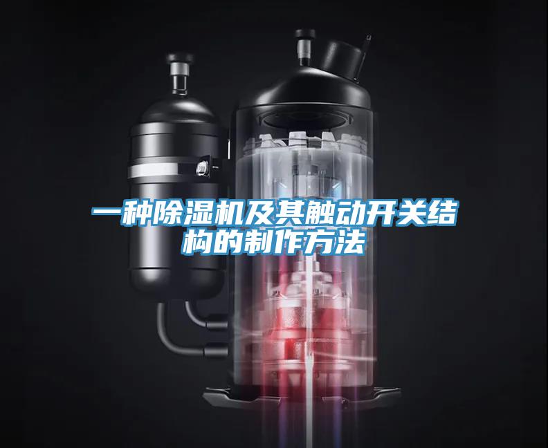 一种猫咪成人官网及其触动开关结构的制作方法