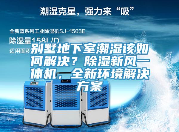别墅地下室潮湿该如何解决？除湿新风一体机，全新环境解决方案
