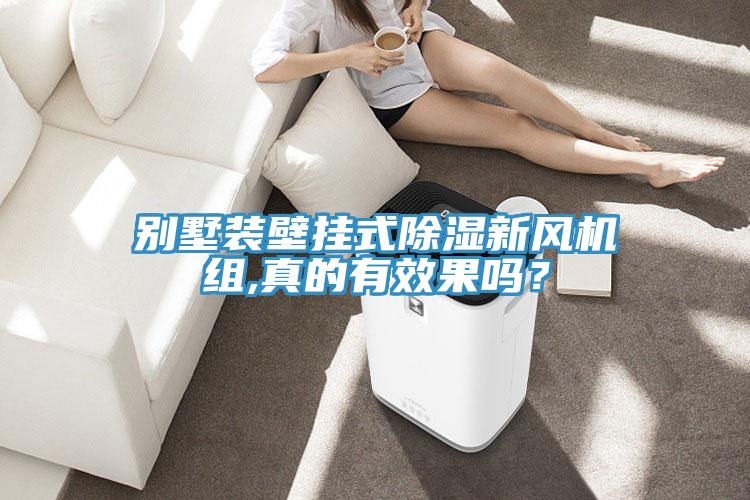 别墅装壁挂式除湿新风机组,真的有效果吗？