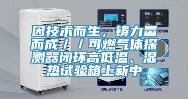 因技术而生，铸力量而成／／可燃气体探测器闭环高低温、湿热试验箱上新中