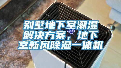 别墅地下室潮湿解决方案，地下室新风除湿一体机