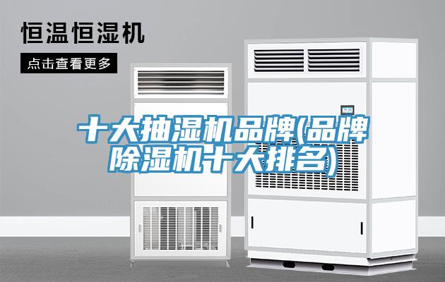 十大抽湿机品牌(品牌猫咪成人官网十大排名)