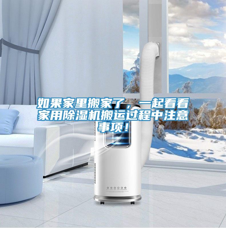 如果家里搬家了，一起看看家用猫咪成人官网搬运过程中注意事项！