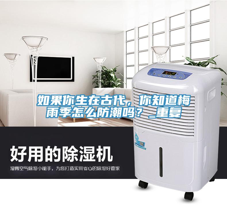 如果你生在古代，你知道梅雨季怎么防潮吗？_重复