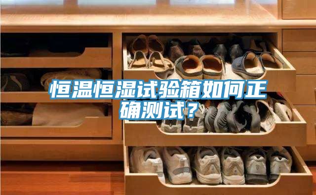 恒温恒湿试验箱如何正确测试？