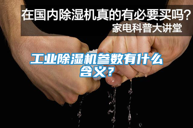 工业猫咪成人官网参数有什么含义？