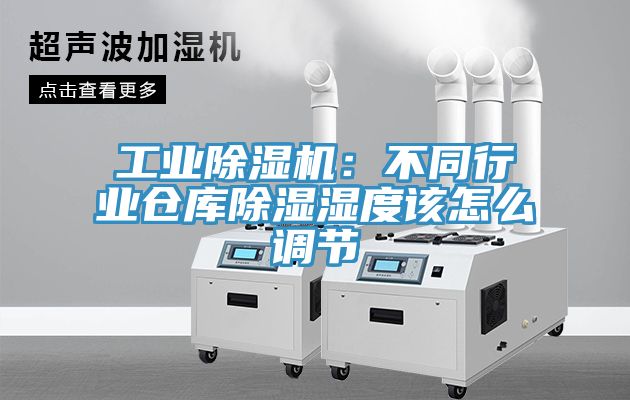 工业猫咪成人官网：不同行业仓库除湿湿度该怎么调节