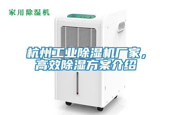 杭州工业猫咪成人官网厂家，高效除湿方案介绍