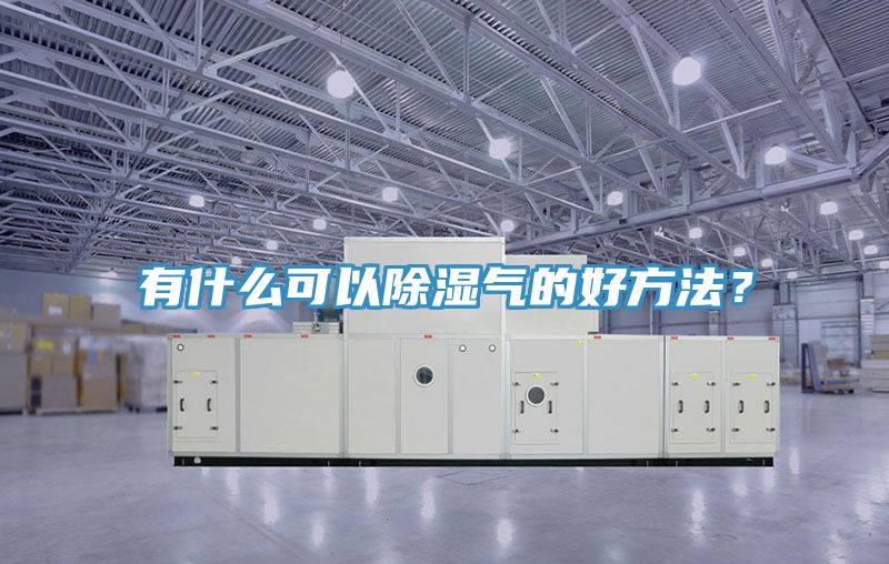 有什么可以除湿气的好方法？