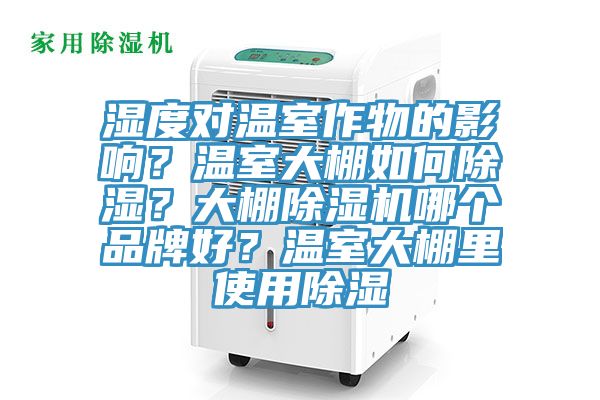 湿度对温室作物的影响？温室大棚如何除湿？大棚猫咪成人官网哪个品牌好？温室大棚里使用除湿