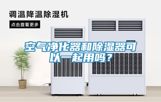 空气净化器和除湿器可以一起用吗？