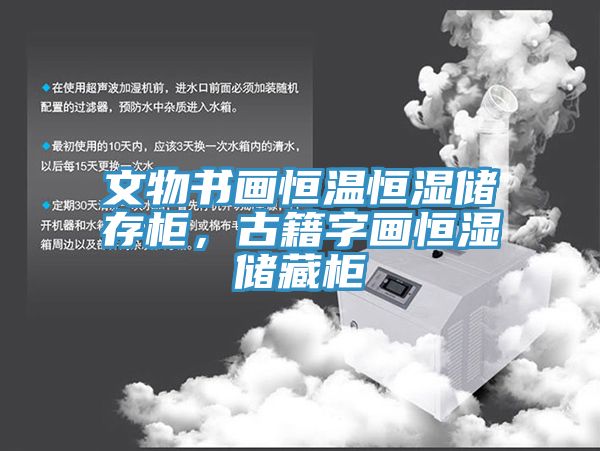 文物书画恒温恒湿储存柜，古籍字画恒湿储藏柜