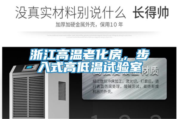 浙江高温老化房，步入式高低温试验室